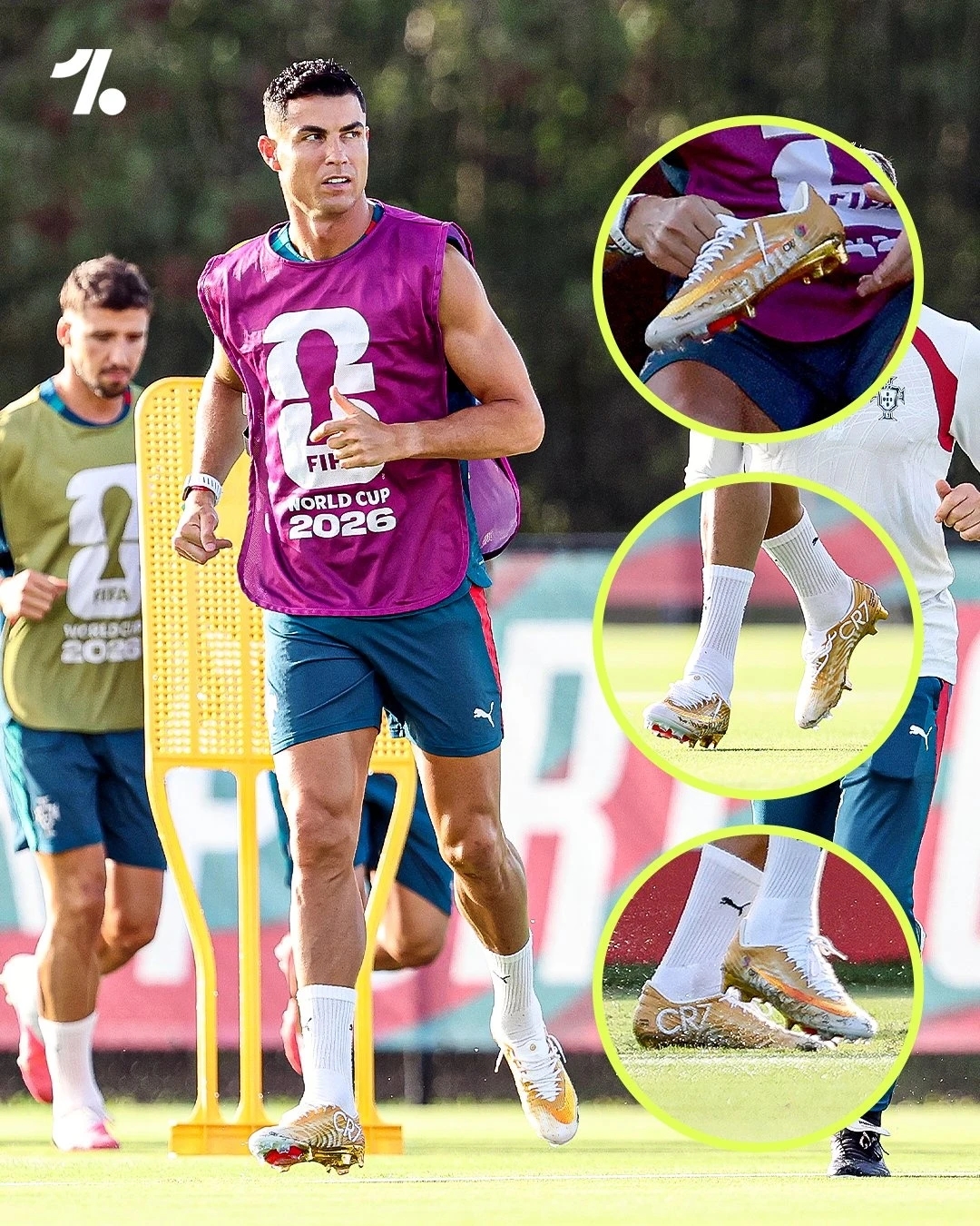 Đôi giày vàng độc nhất của Ronaldo