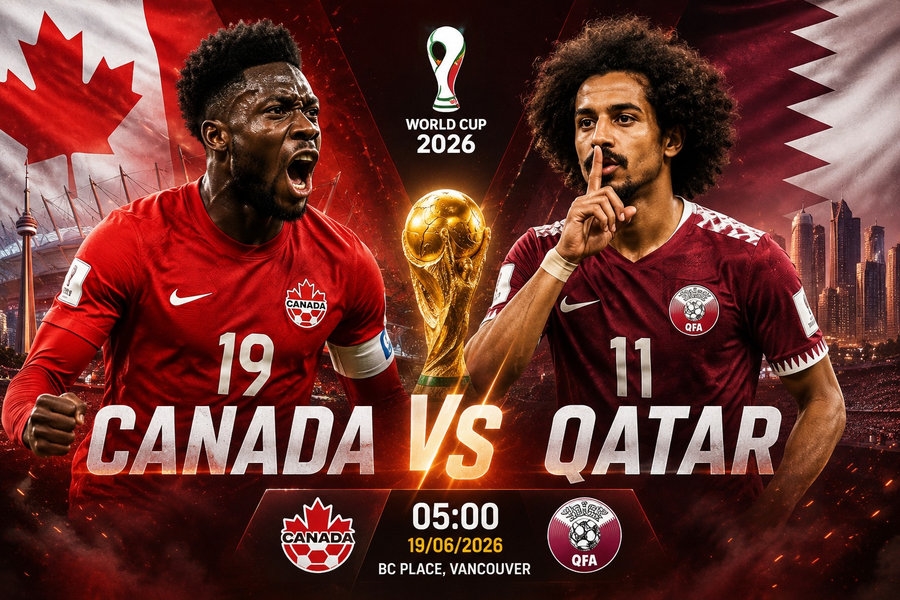 Canada có thể giành chiến thắng World Cup đầu tiên trước Qatar