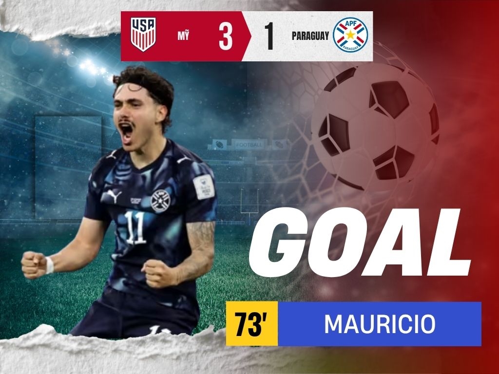 Mỹ thắng Paraguay 4-1: Bảng D World Cup 2026 có còn cân bằng? 2 Mỹ thắng Paraguay 4-1: Bảng D World Cup 2026 có còn cân bằng?