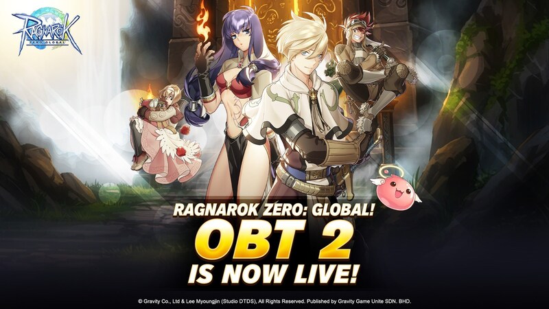 Gravity Game Unite triển khai giai đoạn Open Beta Test lần thứ 2 cho tựa game PC MMORPG Ragnarok Zero: Global